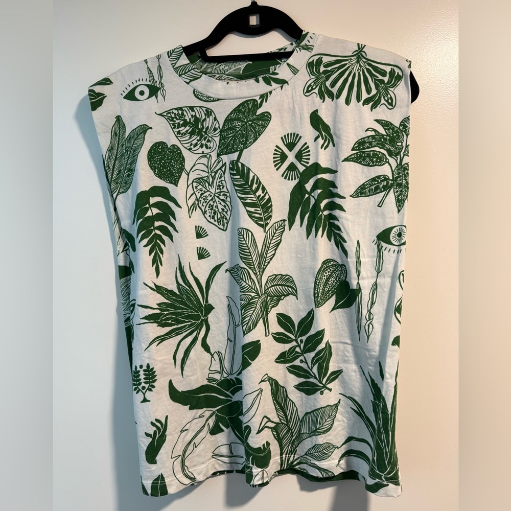 Farm Rio Forrest Soul Mix Tee - Picture 2 of 7